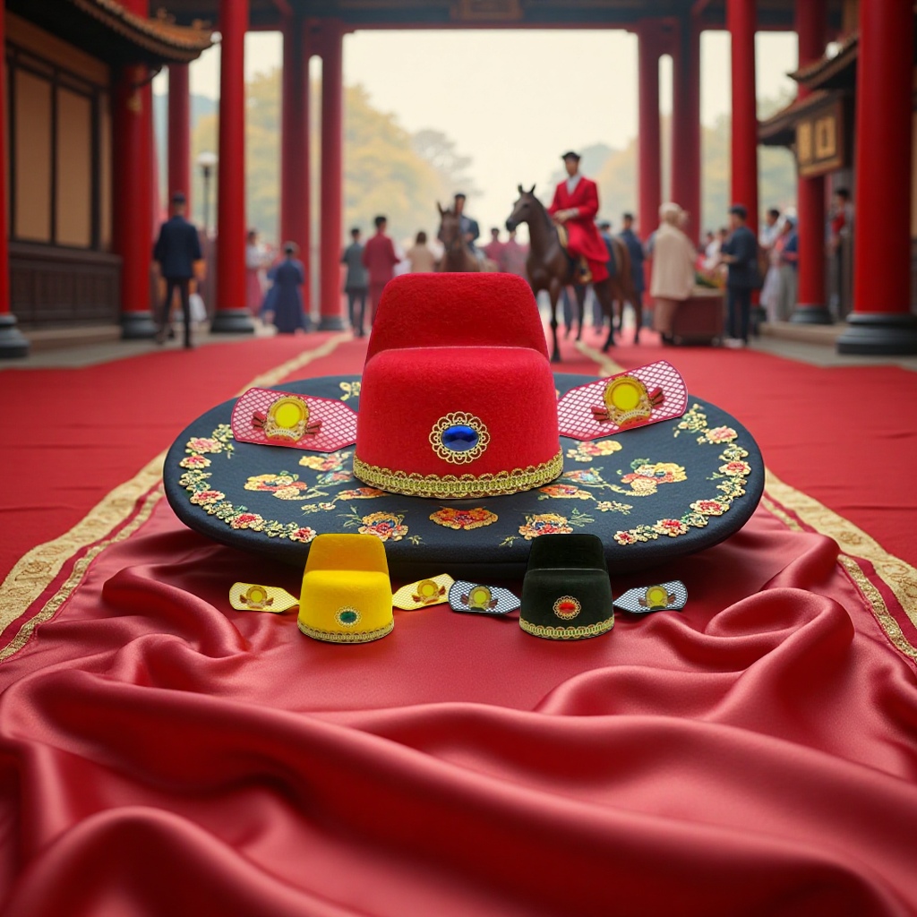 成人帽实物图