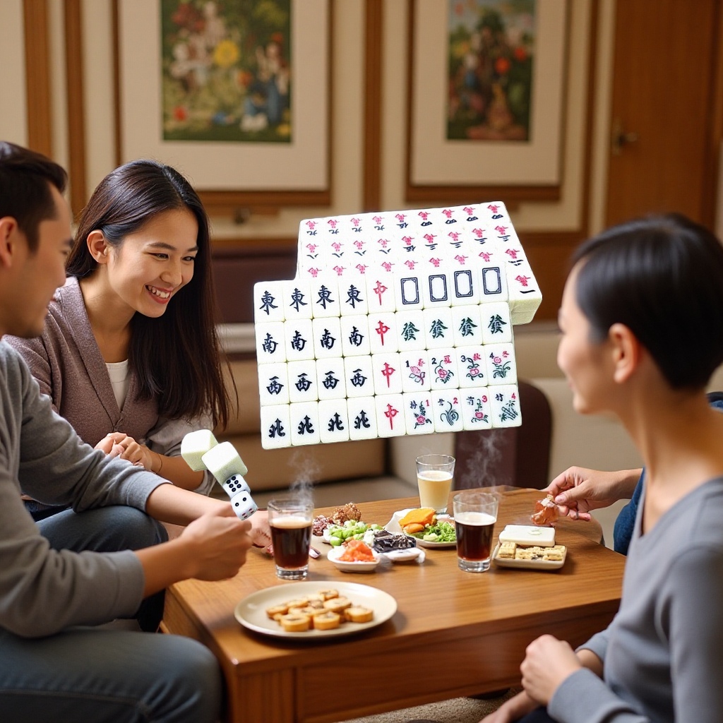 新款亚克力旅游麻将棋牌娱乐用品 户外旅游必备工艺品小麻将批发 细节图