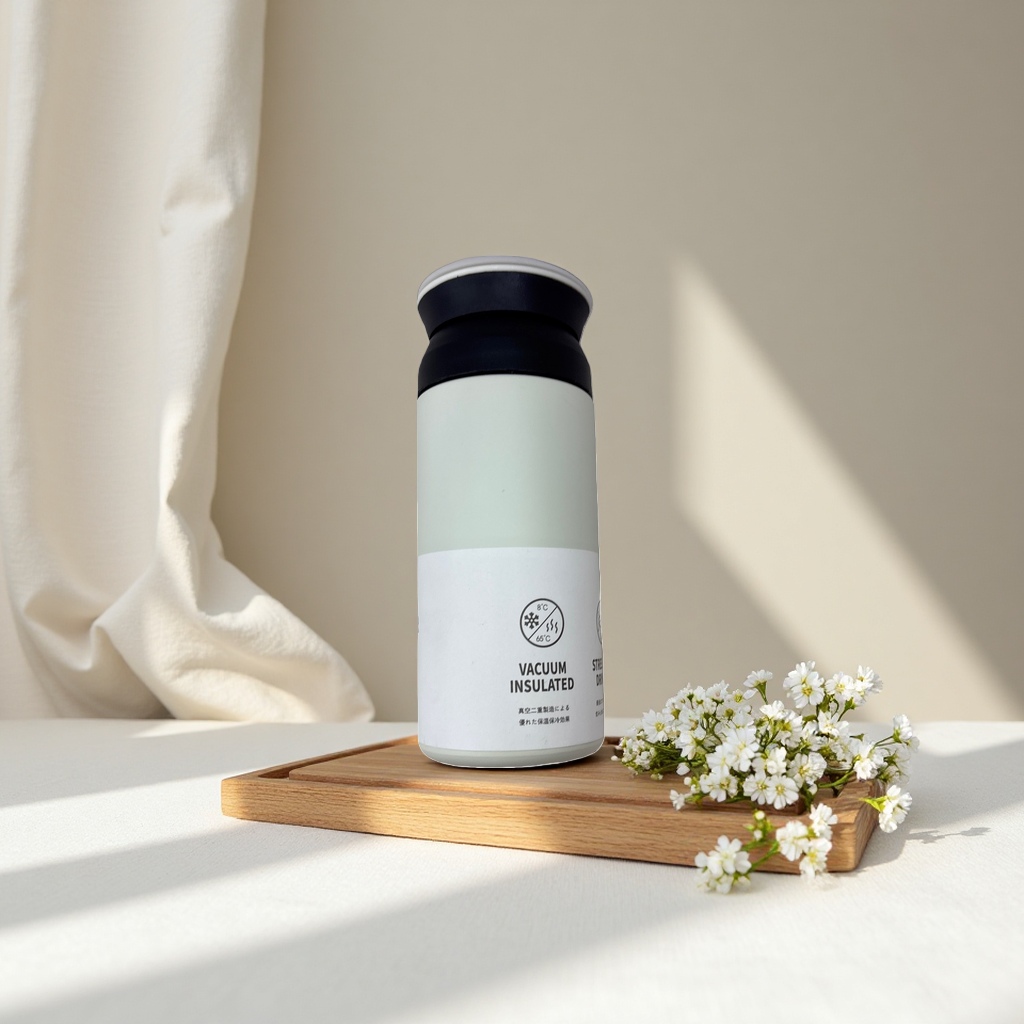 Titanio aleación de vidrio aislante hombres y mujeres al aire libre uso diario departamento tazas azas de agua tazas de aislamiento Specification image