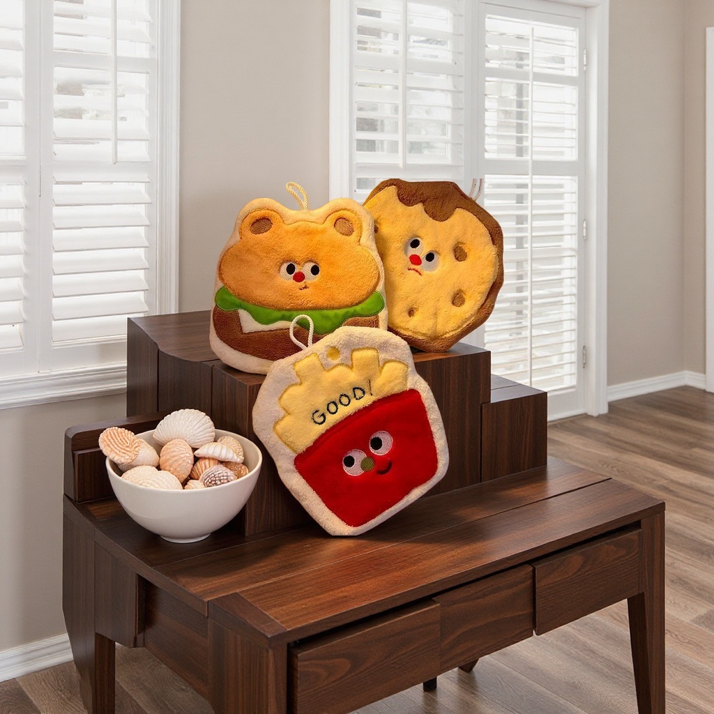Cute cartoon-shaped plush pendant, keychain, bag decoration, and adorable little items