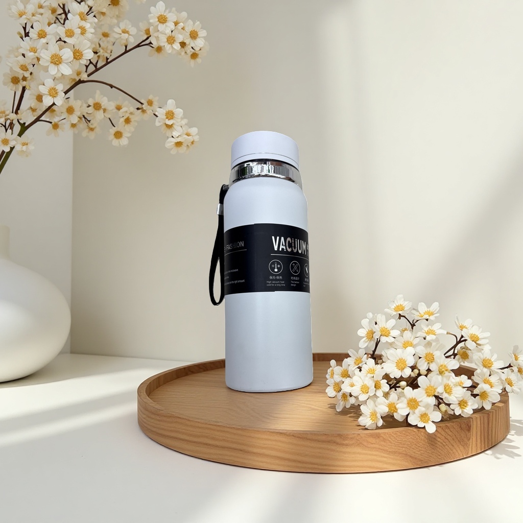 Titanium vacuum insulated cup 800ml, lightweight and portable, suitable for outdoor office and home use, men and women Application Scenario