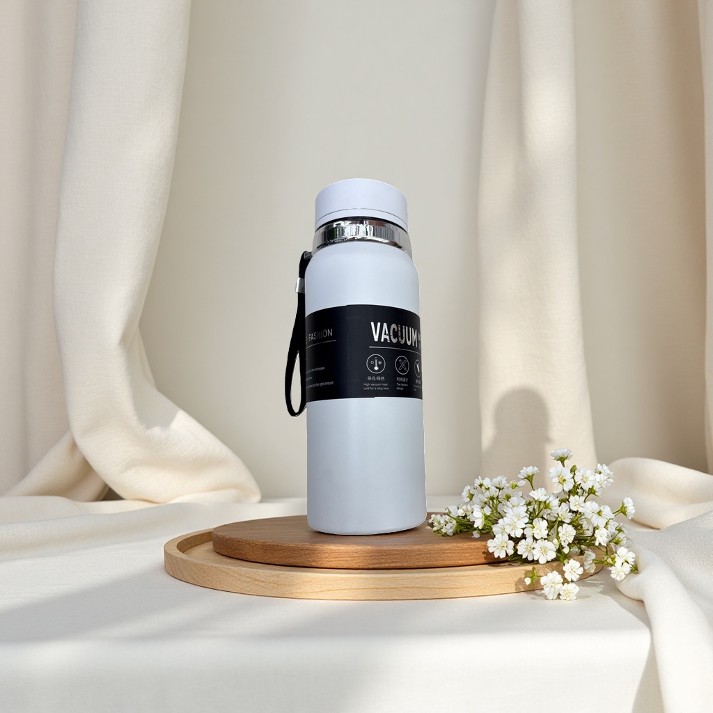 Titanium vacuum insulated cup 800ml, lightweight and portable, suitable for outdoor office and home use, men and women Specification image