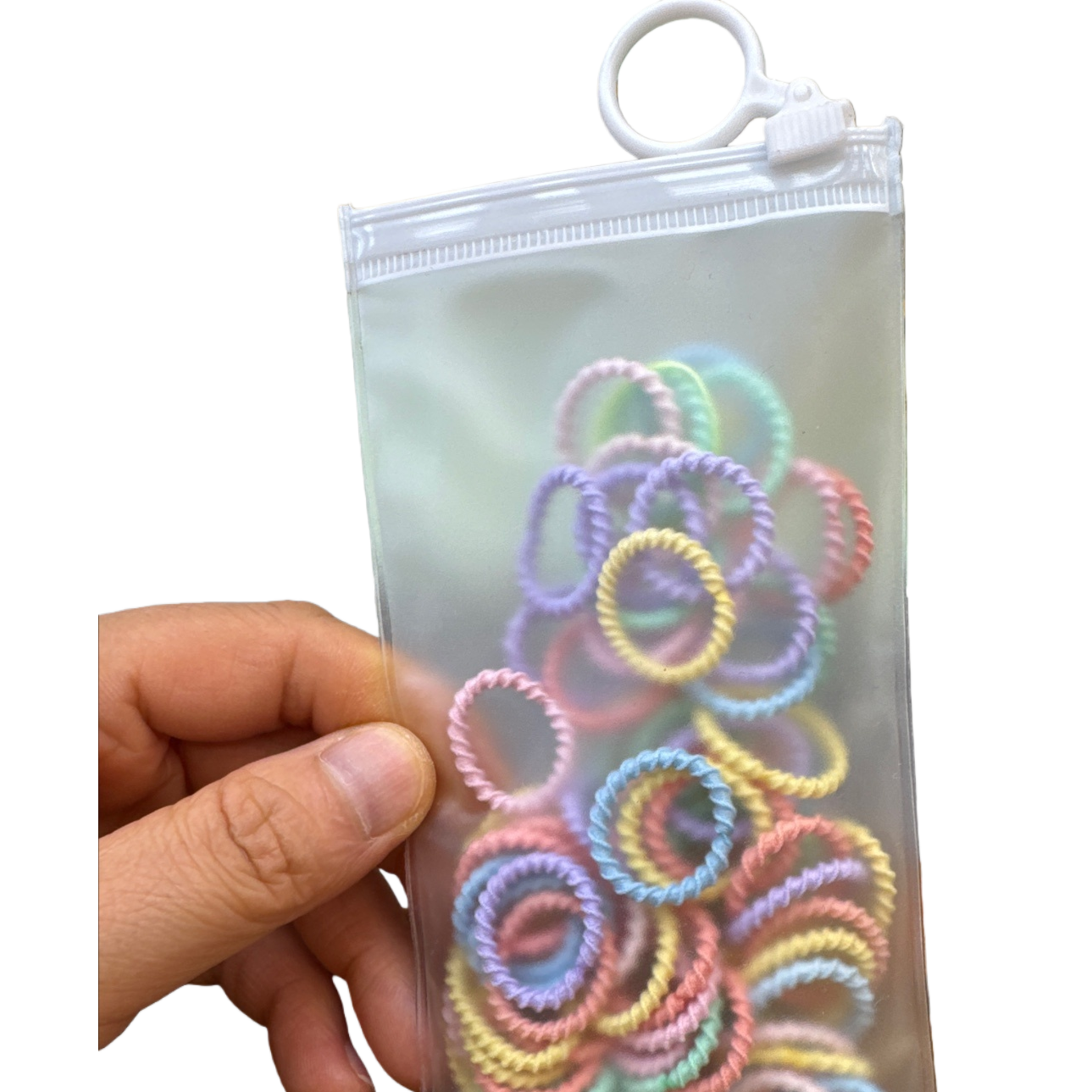 كيس شفاف بالألوان مزج بألوان متعددة بمجموعات صغيرة Item Picture