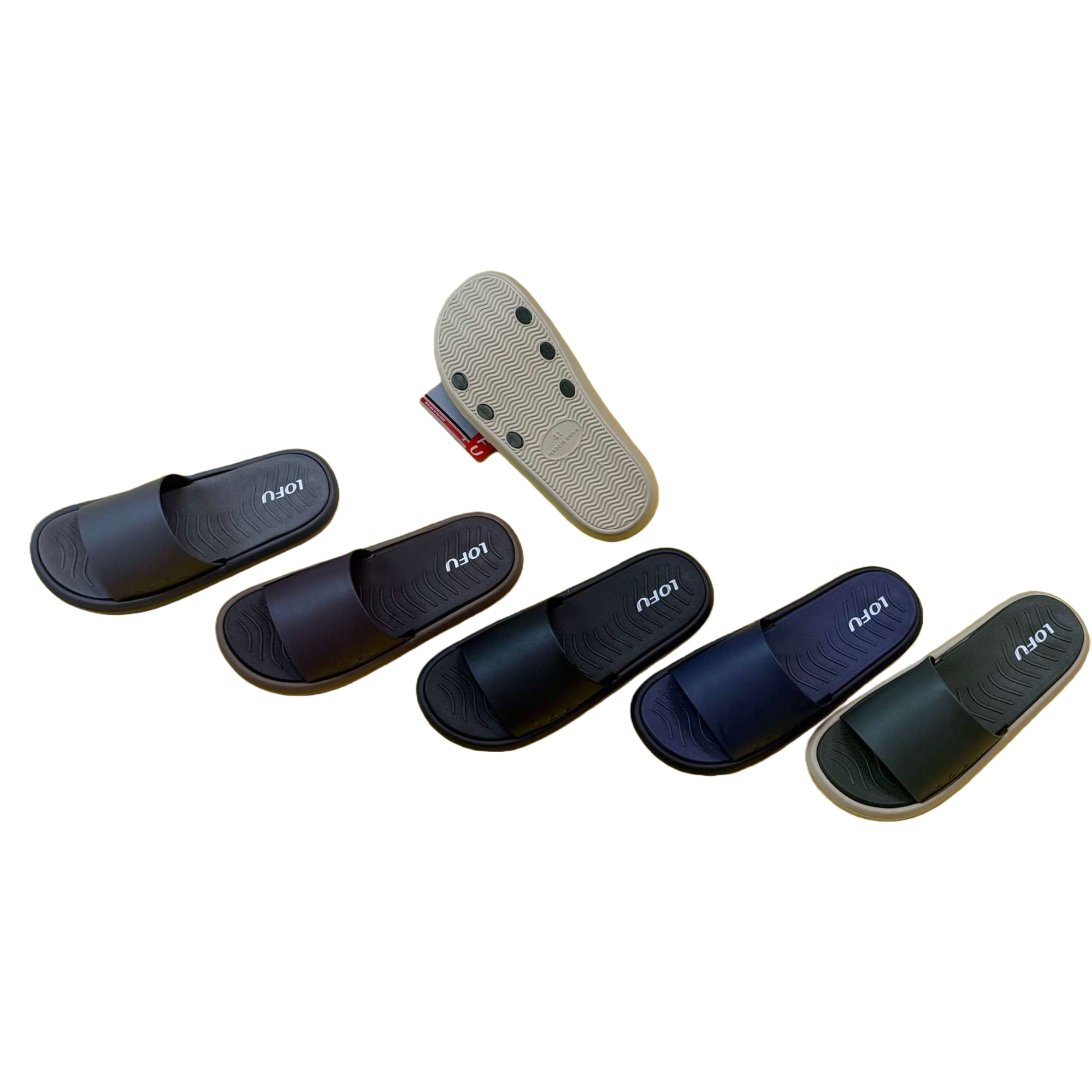 Summer cotton and linen anti-slip slippers for women, breathable soft-soled indoor cooling slippers for both men and women Item Picture