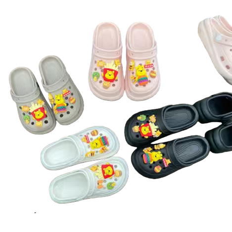Cartoon-patterned crocs are comfortable, anti-slip and breathable, suitable for both men and women in summer Item Picture
