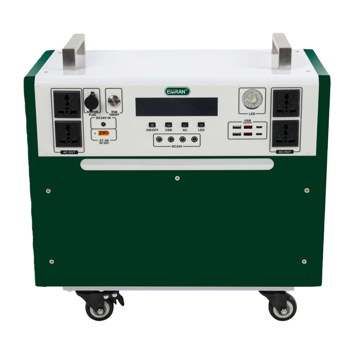 Green portable power supply equipment, main body power bank, mobile power bank, outdoor emergency power supply Item Picture