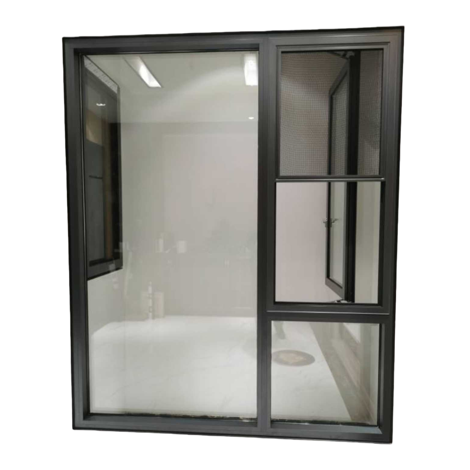زخارف النوافذ ذات الإطار الأسود Item Picture