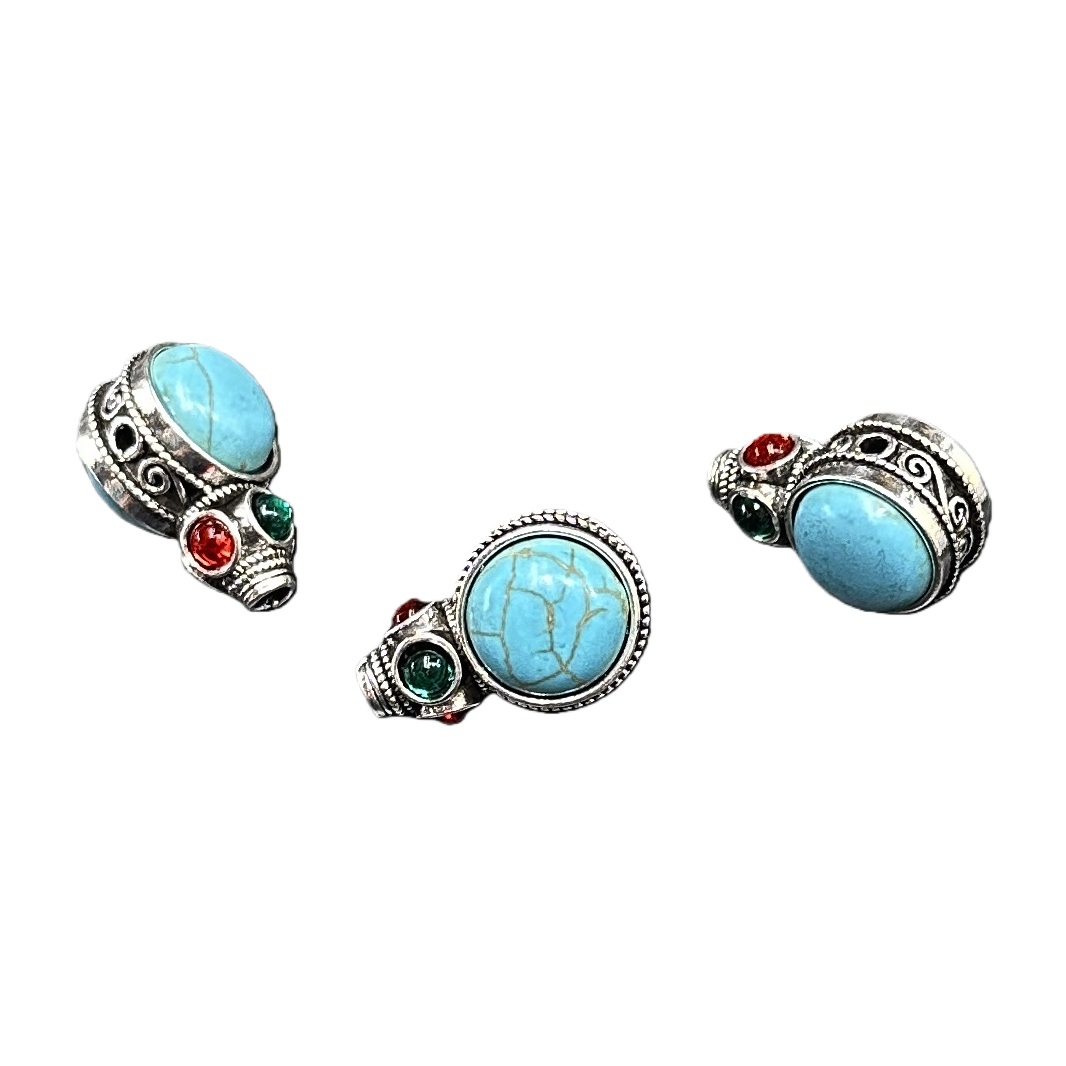 Леди с ювелирным кольцом из чистого серебра с платиновым кольцом Item Picture