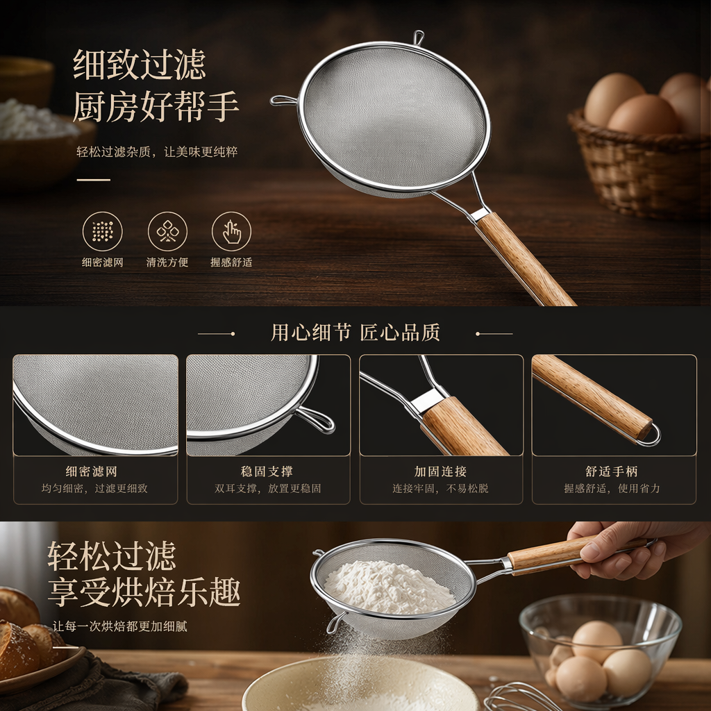 不锈钢筛网 过滤网 金属网片 耐腐蚀 精密编织详情1