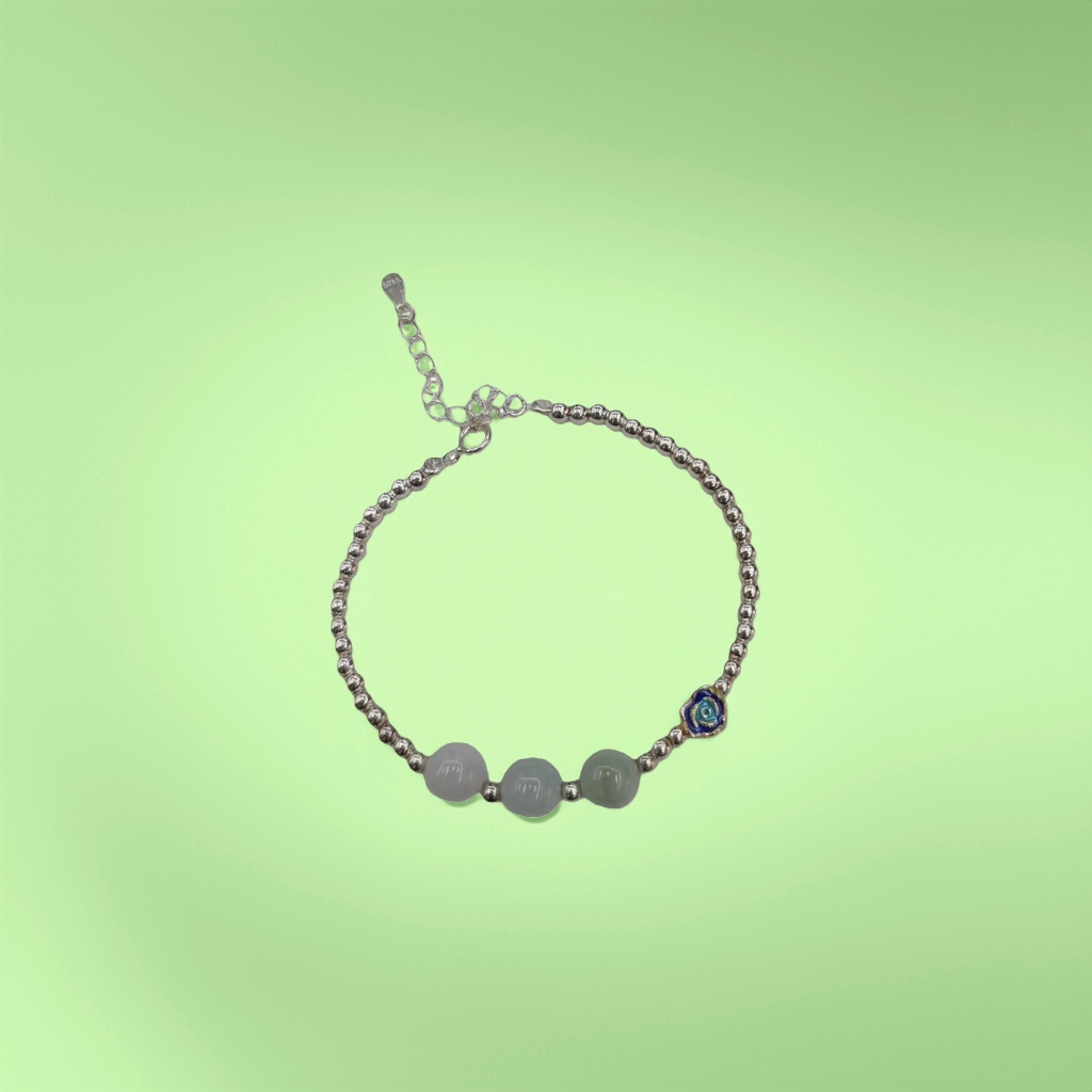 925 sterling silver bracelet for women, light luxury fine chain layering style