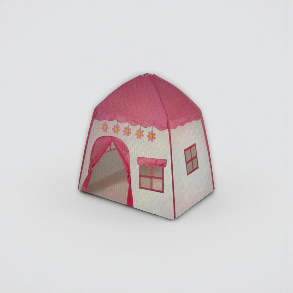 The pink children's tent "Little Princess" portable game house is suitable for both indoor and outdoor use Application Scenario