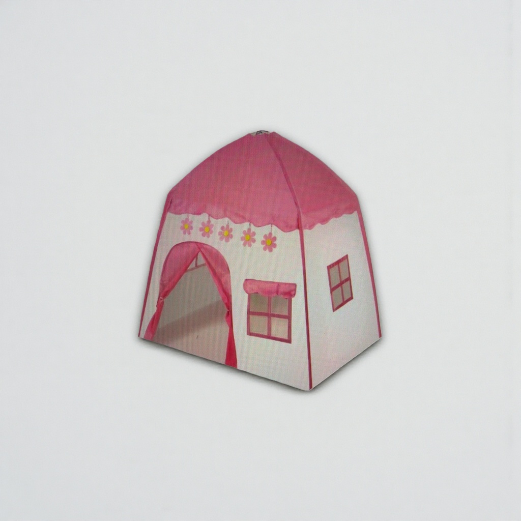 The pink children's tent "Little Princess" portable game house is suitable for both indoor and outdoor use Specification image