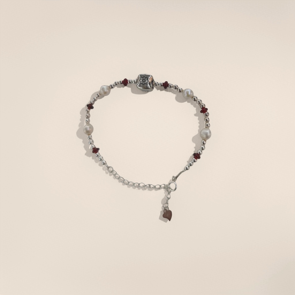 Fashionable, simple and versatile bracelet, unisex metal woven bracelet