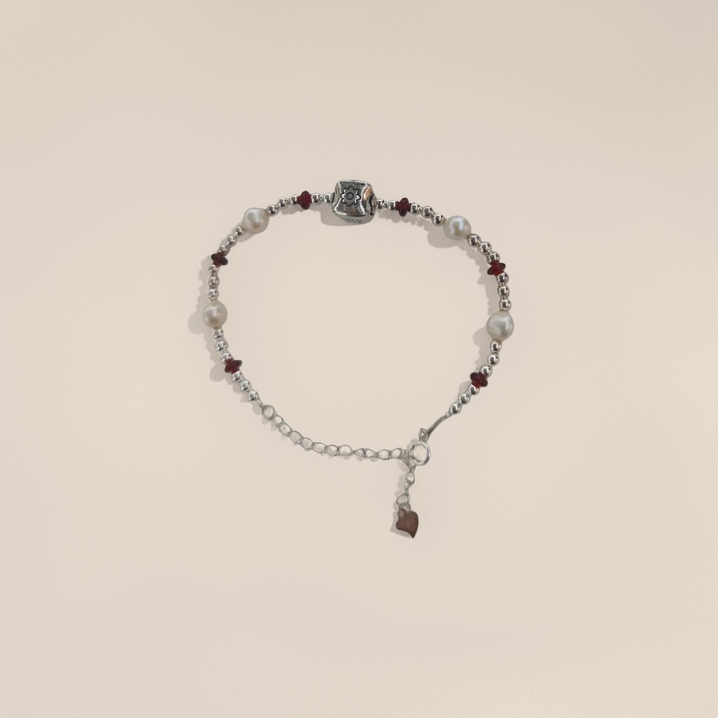 Fashionable, simple and versatile bracelet, unisex metal woven bracelet details Picture