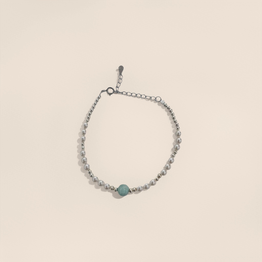 Natural freshwater pearl bracelet for women, a light and luxurious daily outfit, 18cm Specification image