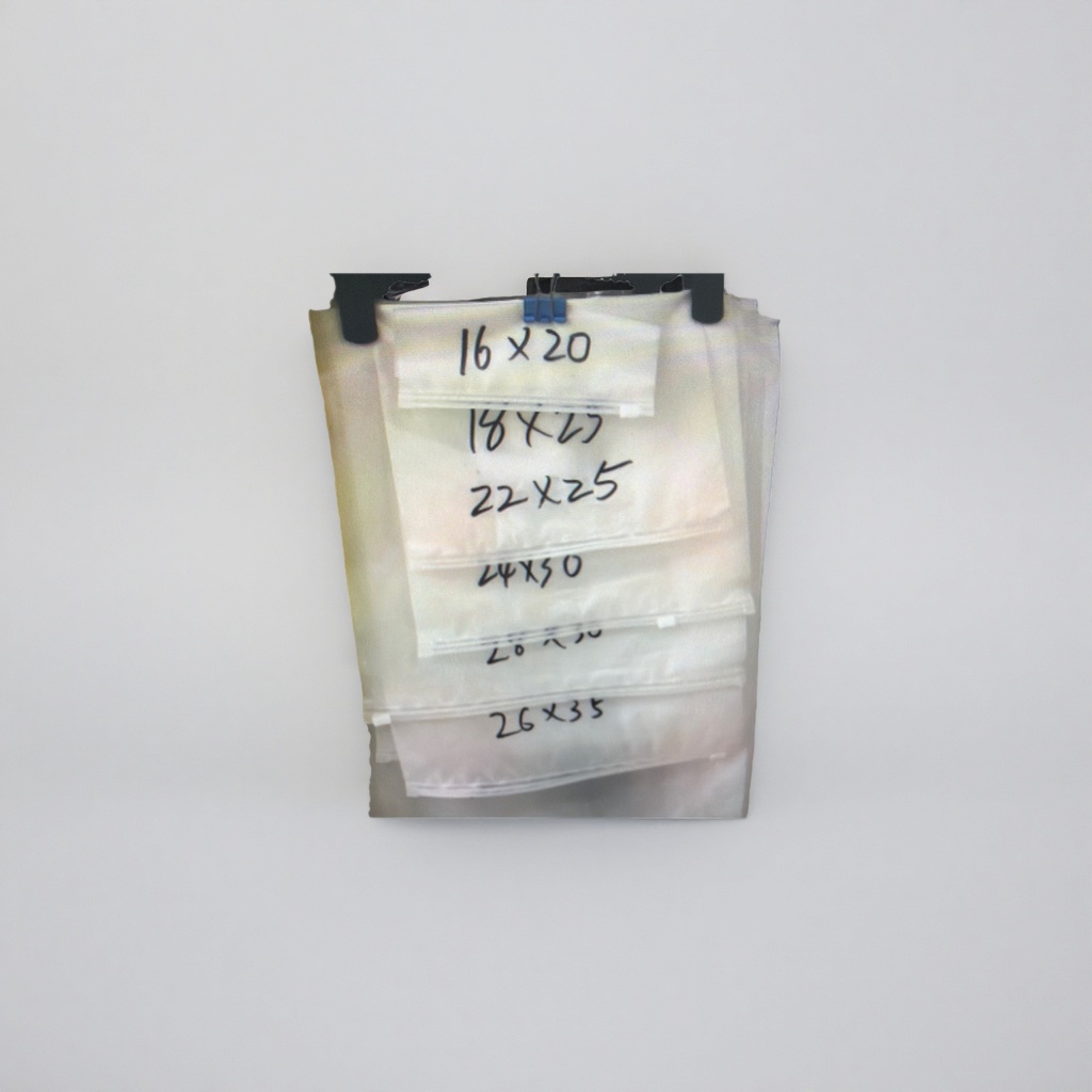 Transparent plastic bag size label self-adhesive printing blank label bag Application Scenario