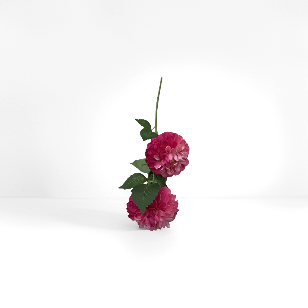 粉色菊花花朵装饰摆件 客厅卧室阳台仿真花艺插花