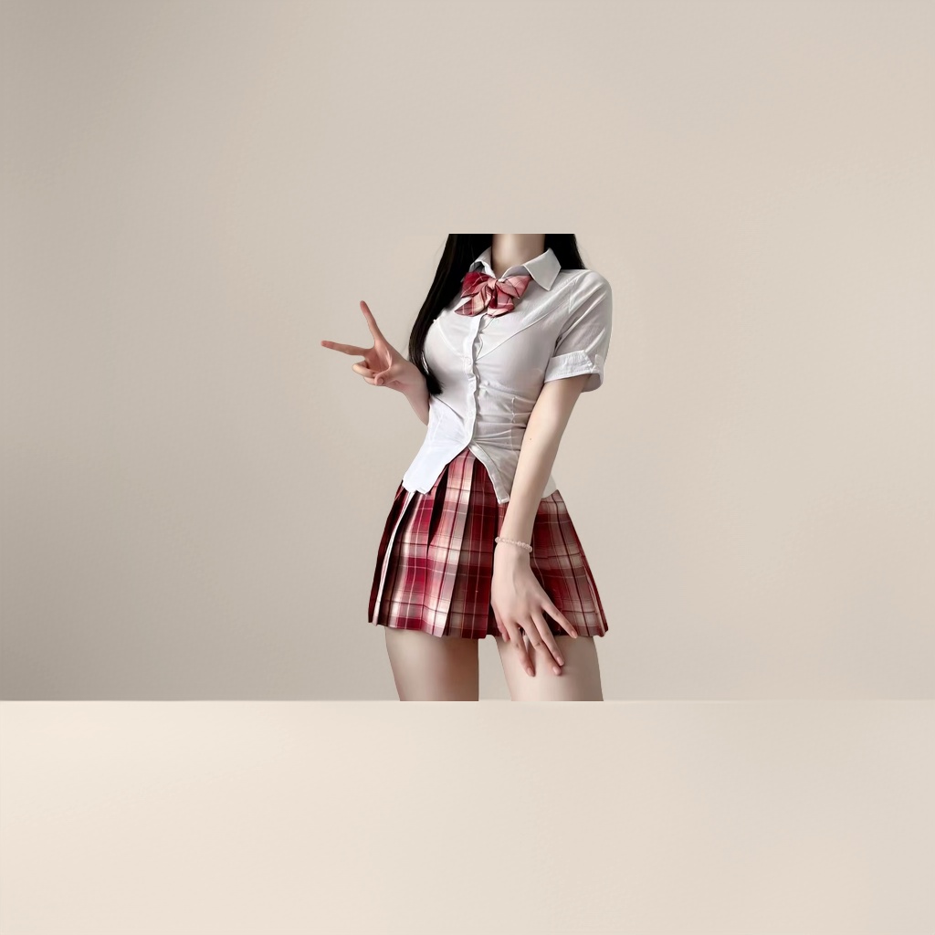 学生校服实物图