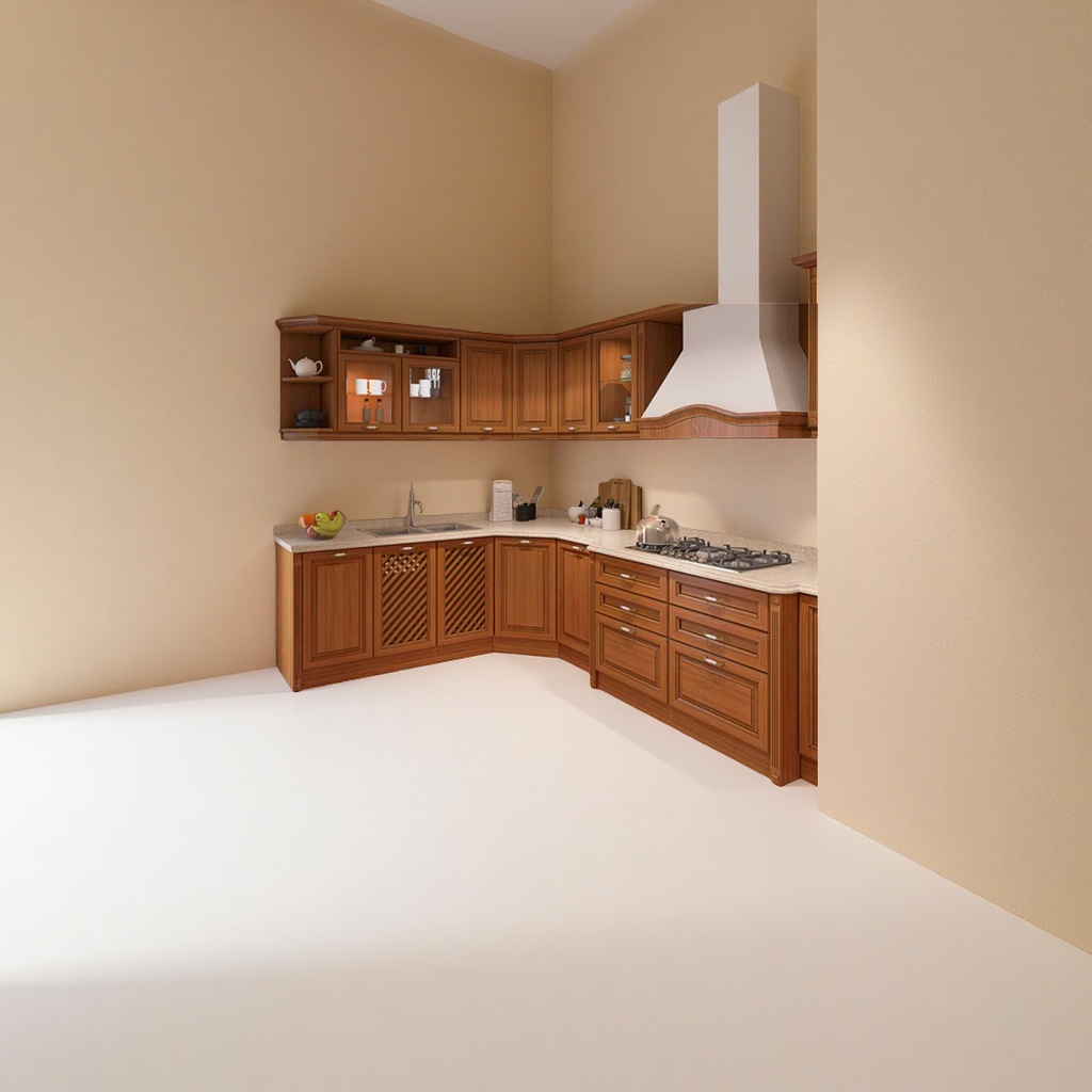 وخزائن المطابخ المصنوعة من الخشب والمكيفة حسب الطلب مصممة مجاناً بمقاسات مصنوعة حسب الطلب Specification image