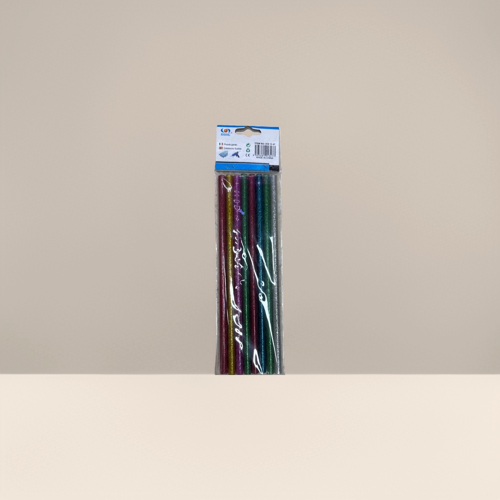 Colorful flashing glue sticks, 8-piece set, children's handcrafted, safe and washable Specification image