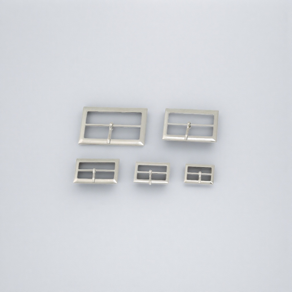 Rectangular metal buckles, metal fasteners, stainless steel durable rectangular buckle accessories details Picture