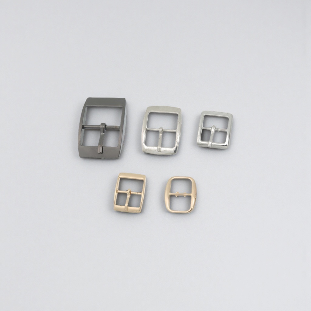 Metal fasteners, nickel-plated anti-rust belt buckles, suitable for 38mm wide cowhide belts Specification image
