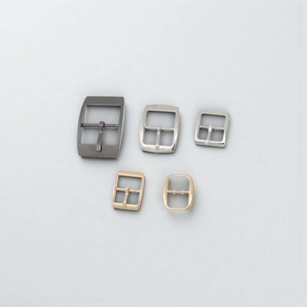 Metal fasteners, nickel-plated anti-rust belt buckles, suitable for 38mm wide cowhide belts