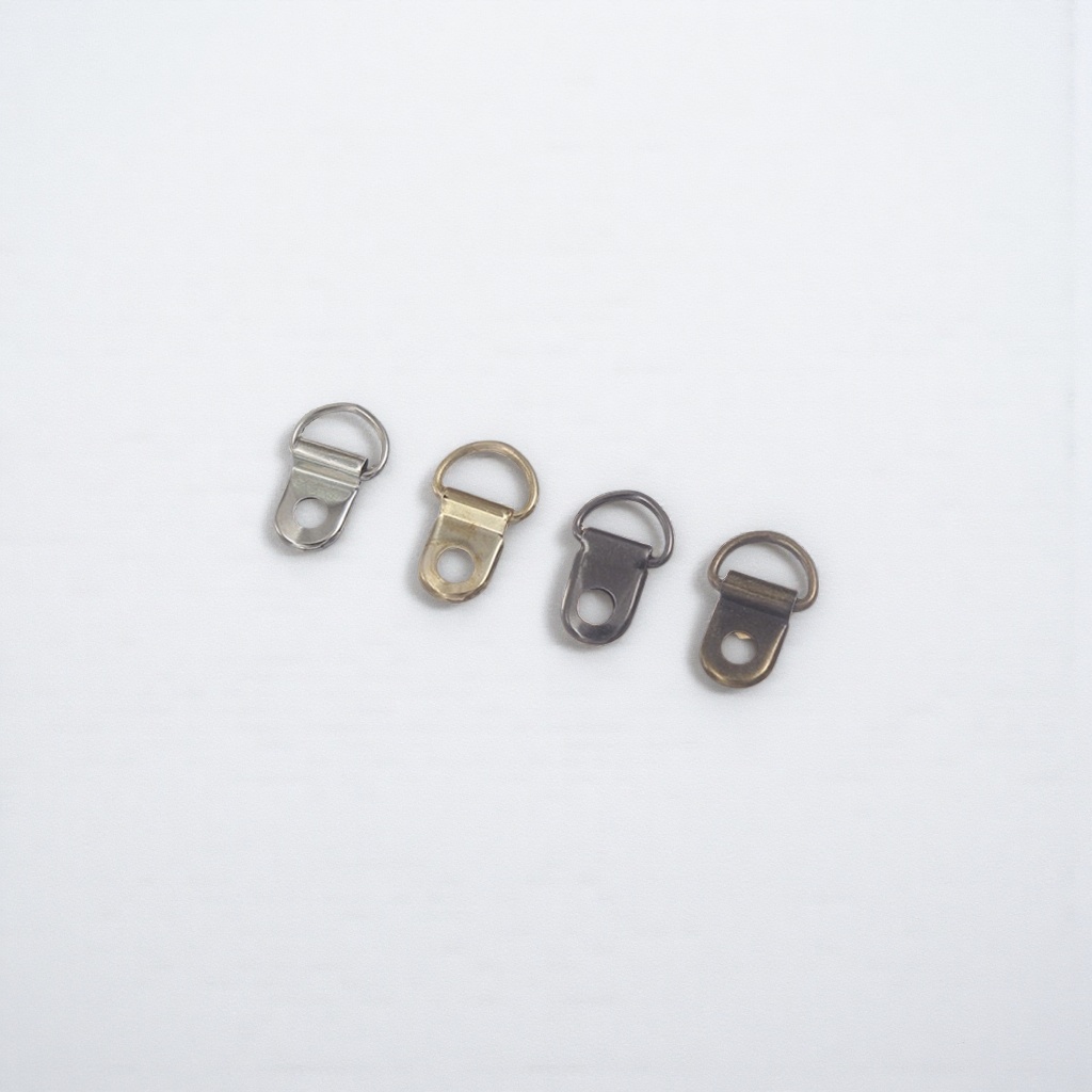 Stainless steel metal ring buckle 20mm circular ring hardware accessories for clothing, bags and decoration Specification image