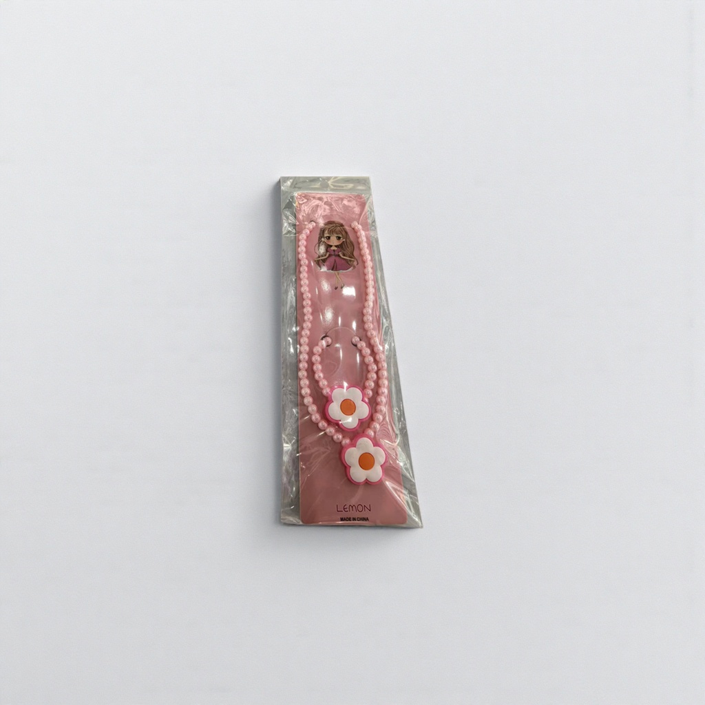 粉色珍珠项链 女款精致锁骨链 优雅百搭轻奢饰品
