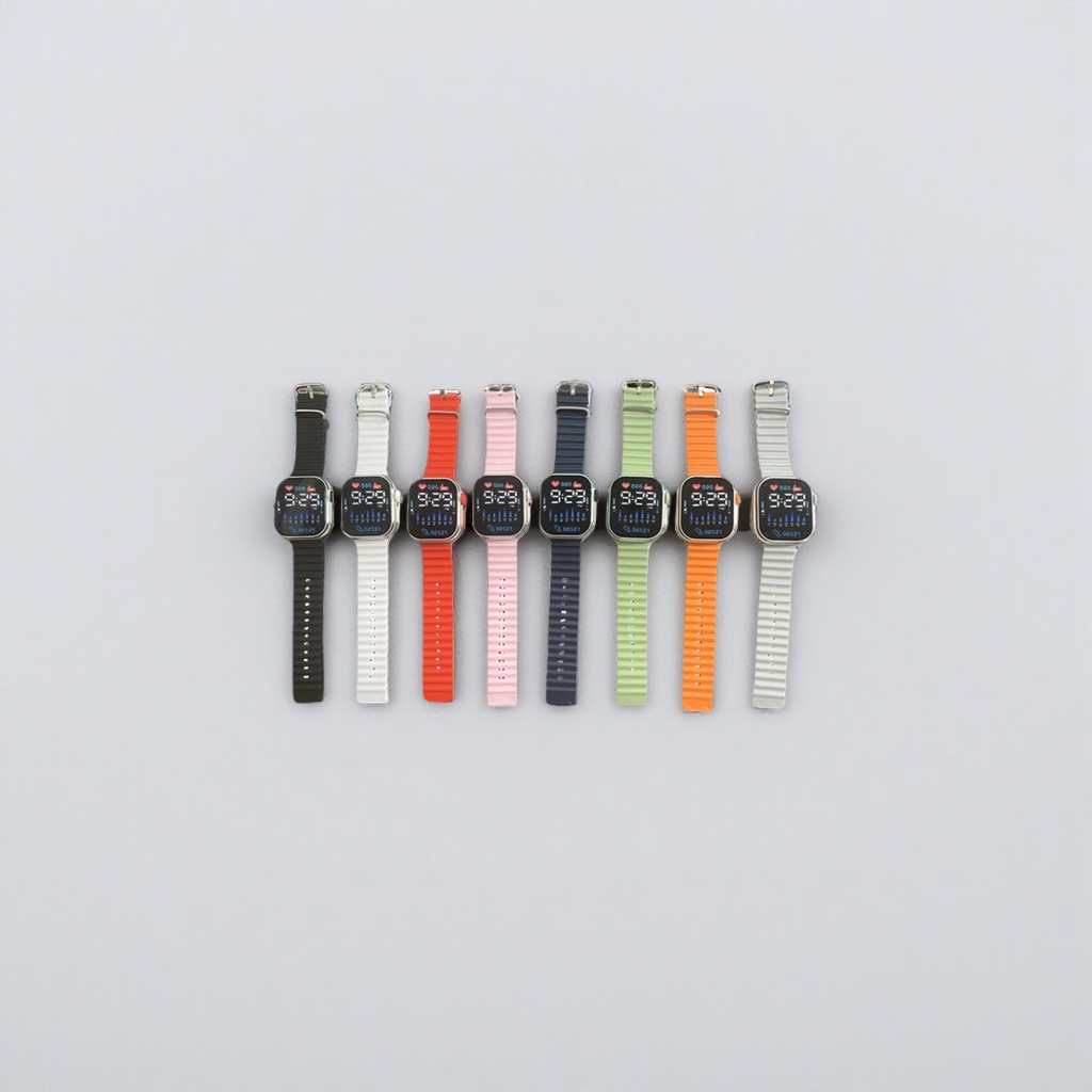 The metal case of the smartwatch has a long battery life of 15 days, GPS positioning and 20 sports modes Application Scenario