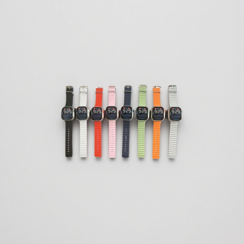 The metal case of the smartwatch has a long battery life of 15 days, GPS positioning and 20 sports modes Specification image