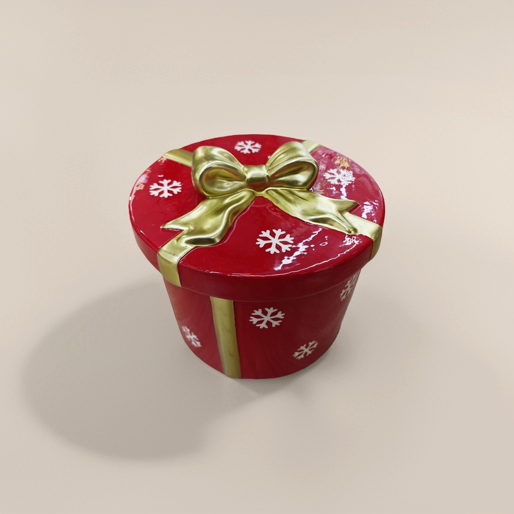 Red gift box ribbon style thickened hard Spring Festival wedding souvenir packaging box Application Scenario
