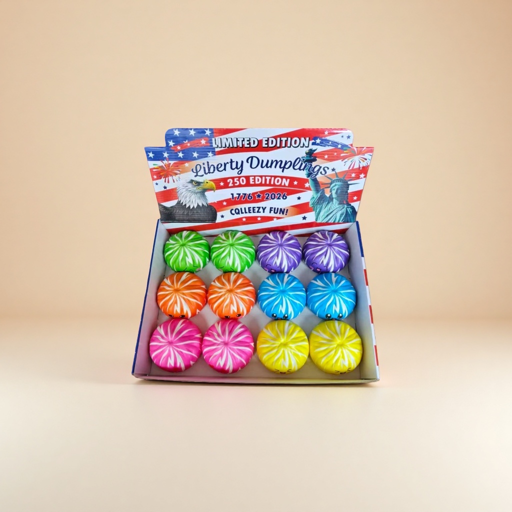 Liberty Dumplings colorful toy set children 's educational soft rubber dumpling model Application Scenario