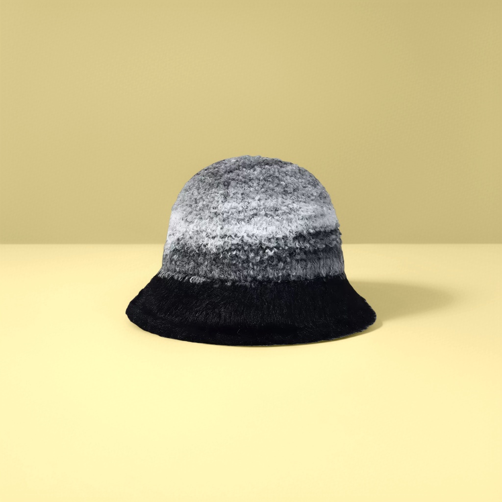 Plush warm hat, winter thickened woolen hat, unisex casual hat details Picture