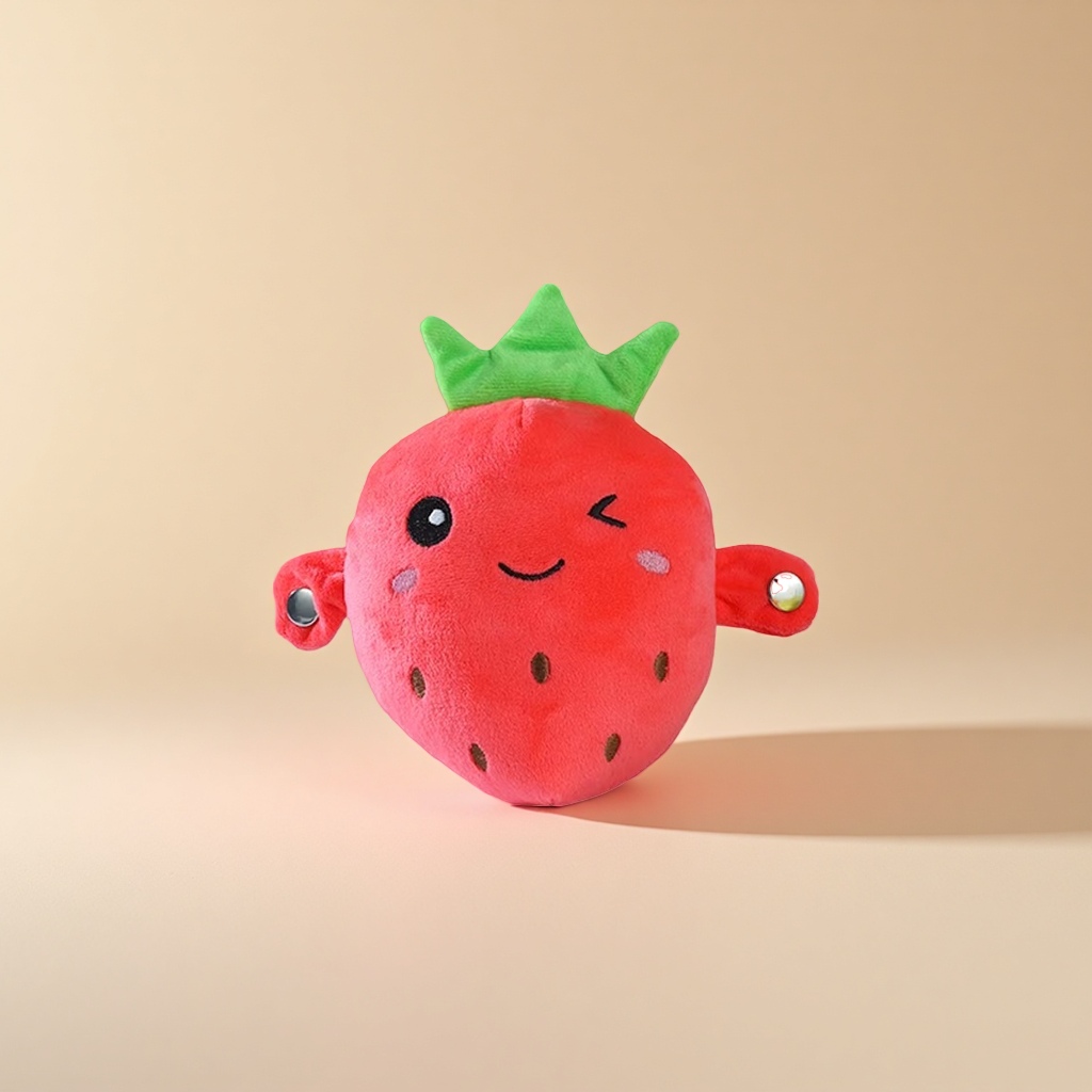 Fruit-sensing rhythm guitar Strawberry style children's educational toy for early learning and intelligence Specification image