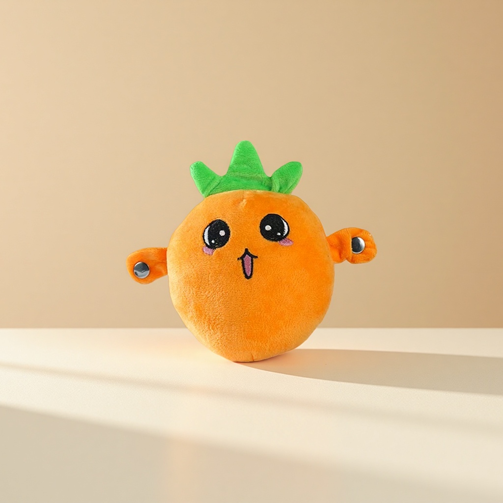 Fruit-sensing beat guitar, carrot style, children's educational toy, music enlightenment interactive instrument