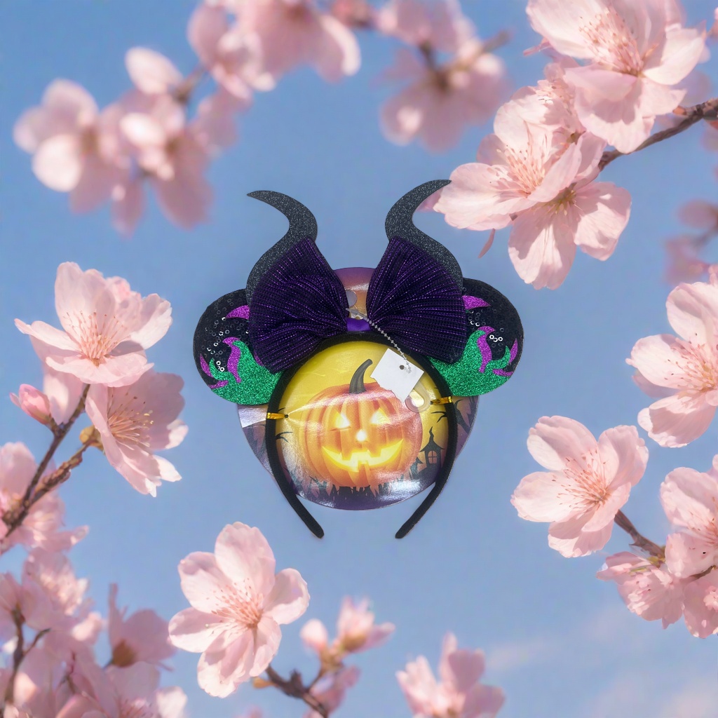 Halloween-themed headband, cartoon pumpkin and bat decoration, girls' adult party headwear Specification image