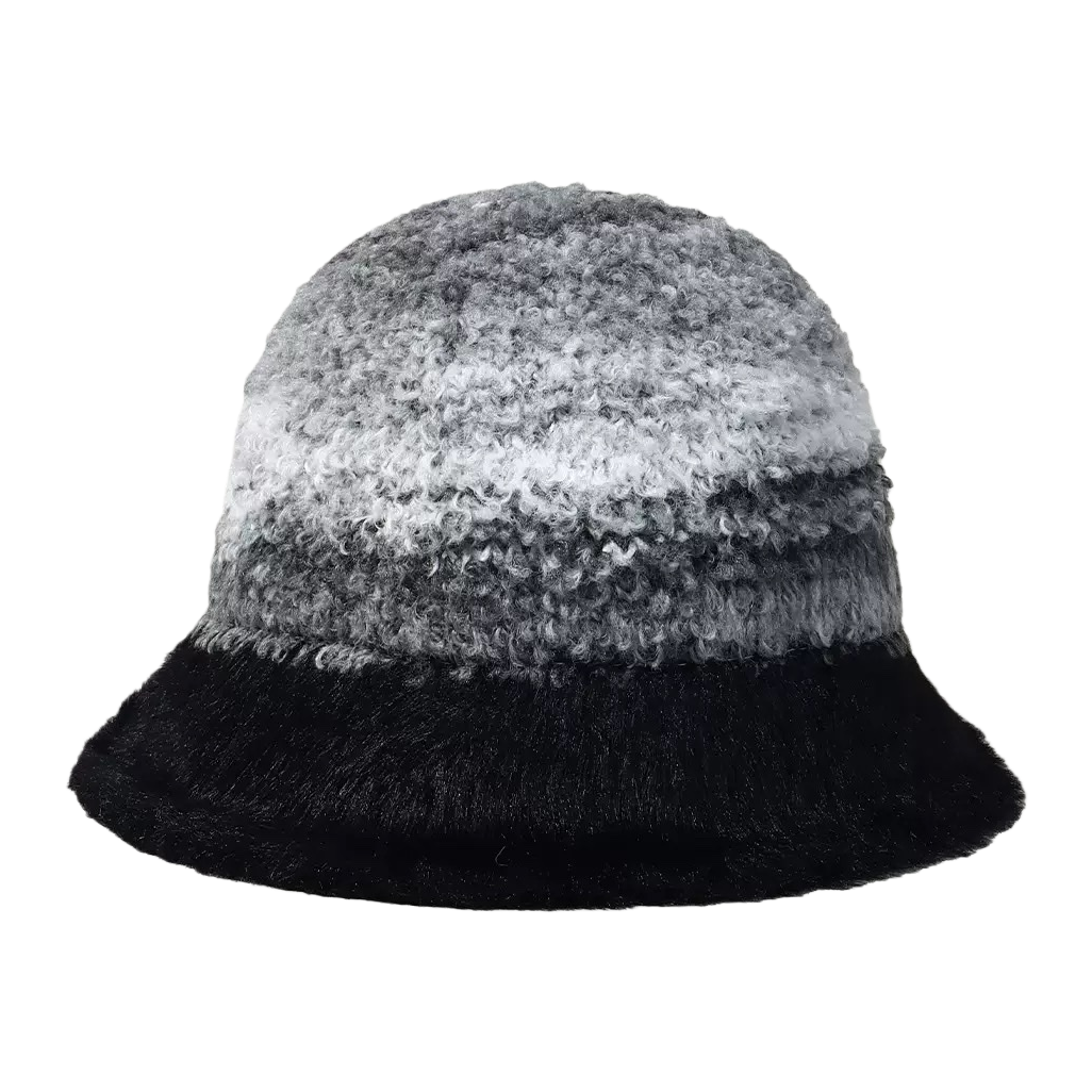 Plush warm hat, winter thickened woolen hat, unisex casual hat Item Picture
