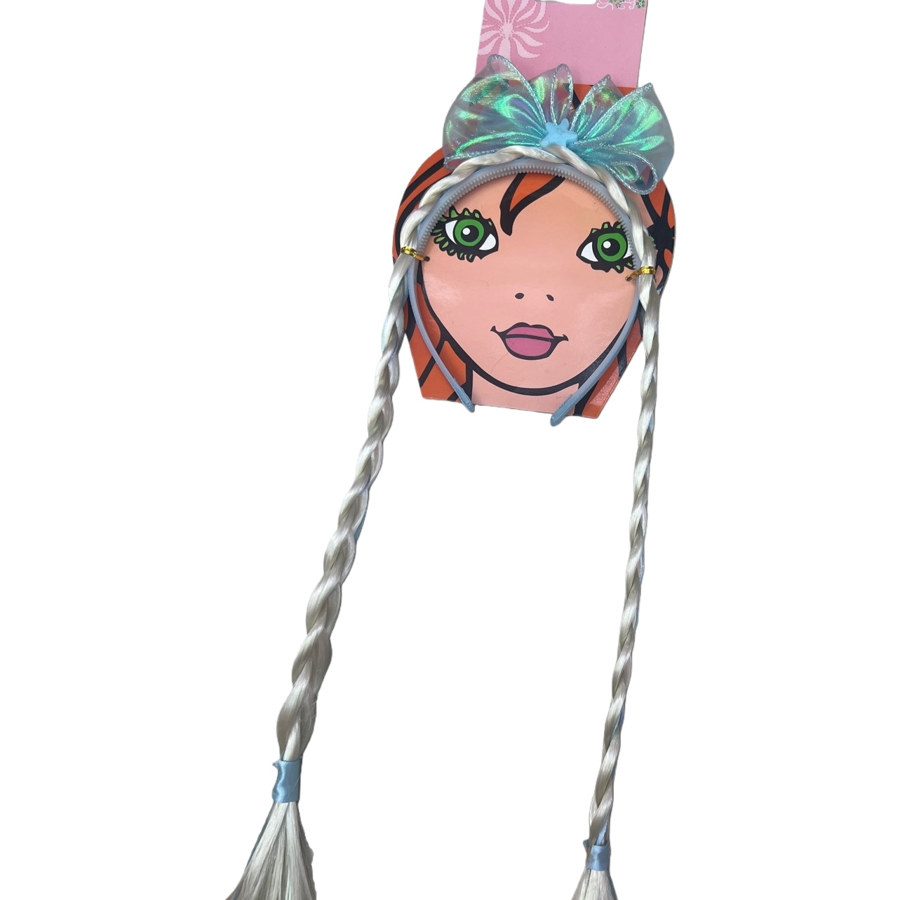 The double ponytail wig accessory features a sweet and girlish Korean style with a fluffy and natural drape Item Picture