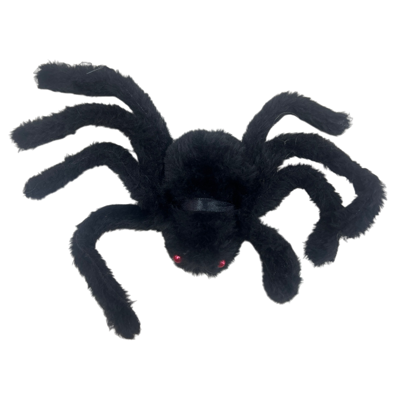 Black plush spider doll creative home decoration piece Item Picture
