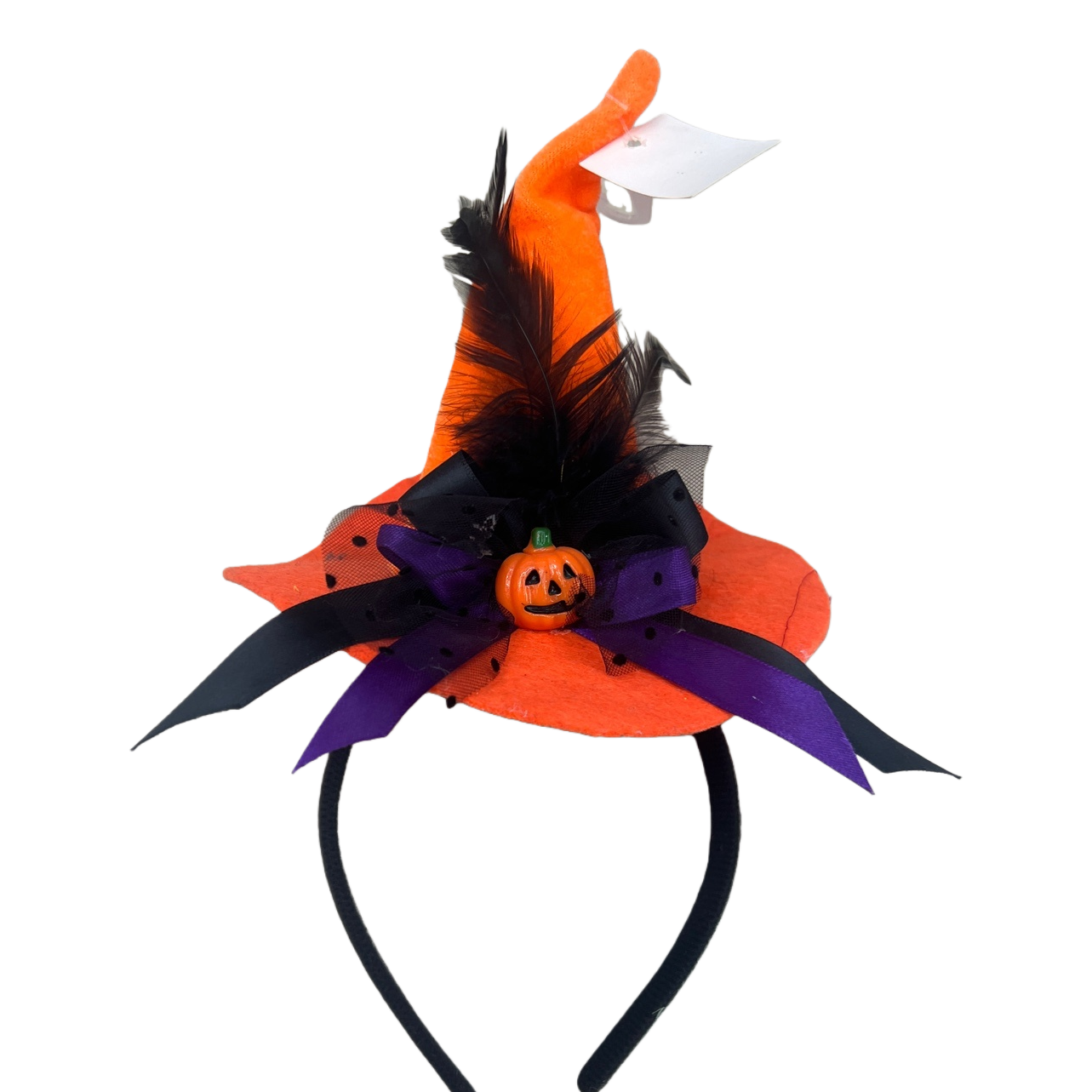 Halloween-themed wizard hat headbands are adjustable for both children and adults as party decorations Item Picture