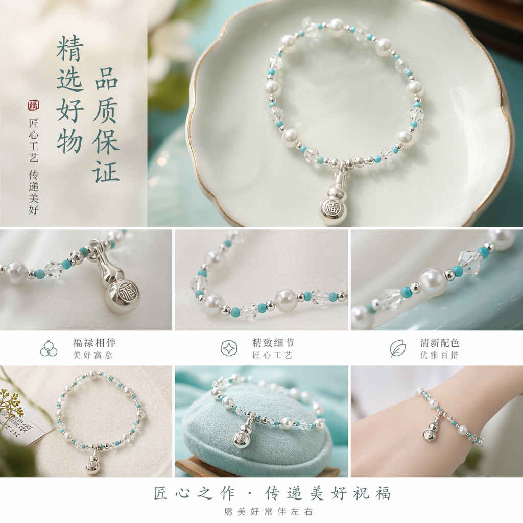A 925 sterling silver fine chain bracelet is a light luxury accessory that women wear frequently in daily life pic 1