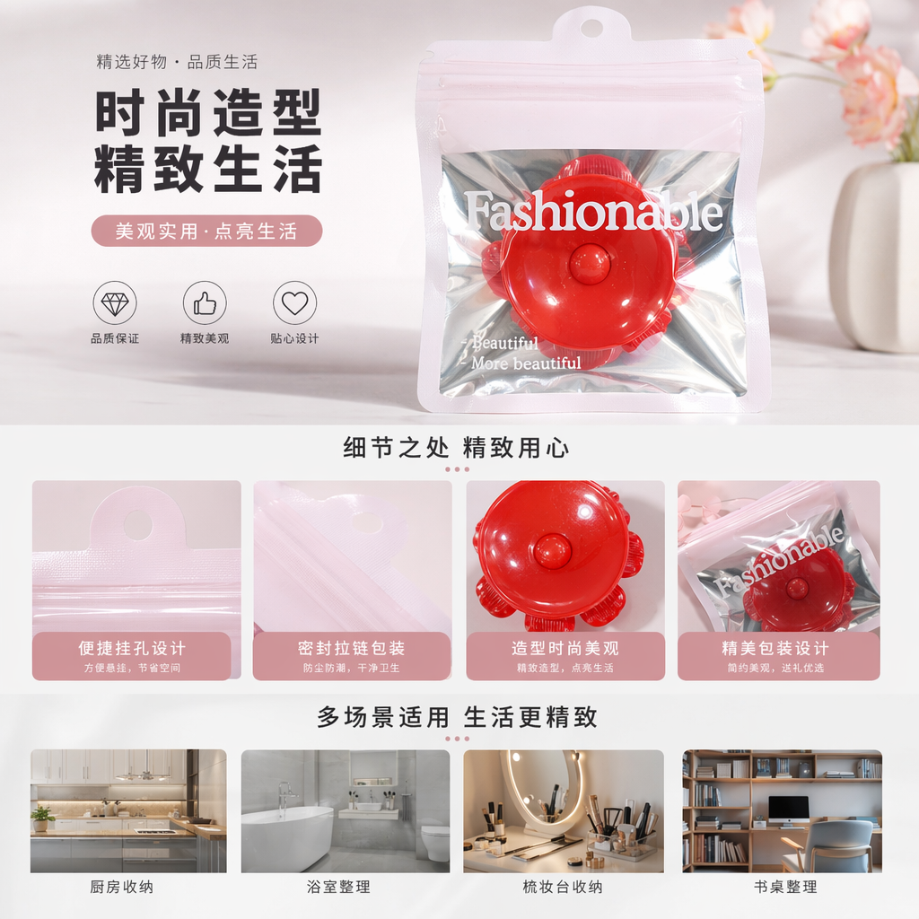 1.5-meter mini tape measure, multi-functional three-wrap waist, chest and hip measurement, flexible tape measure, telescopic and extended portable tape measure wholesale pic 1