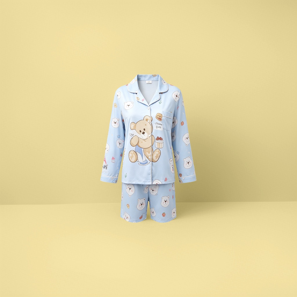 童家居服实物图