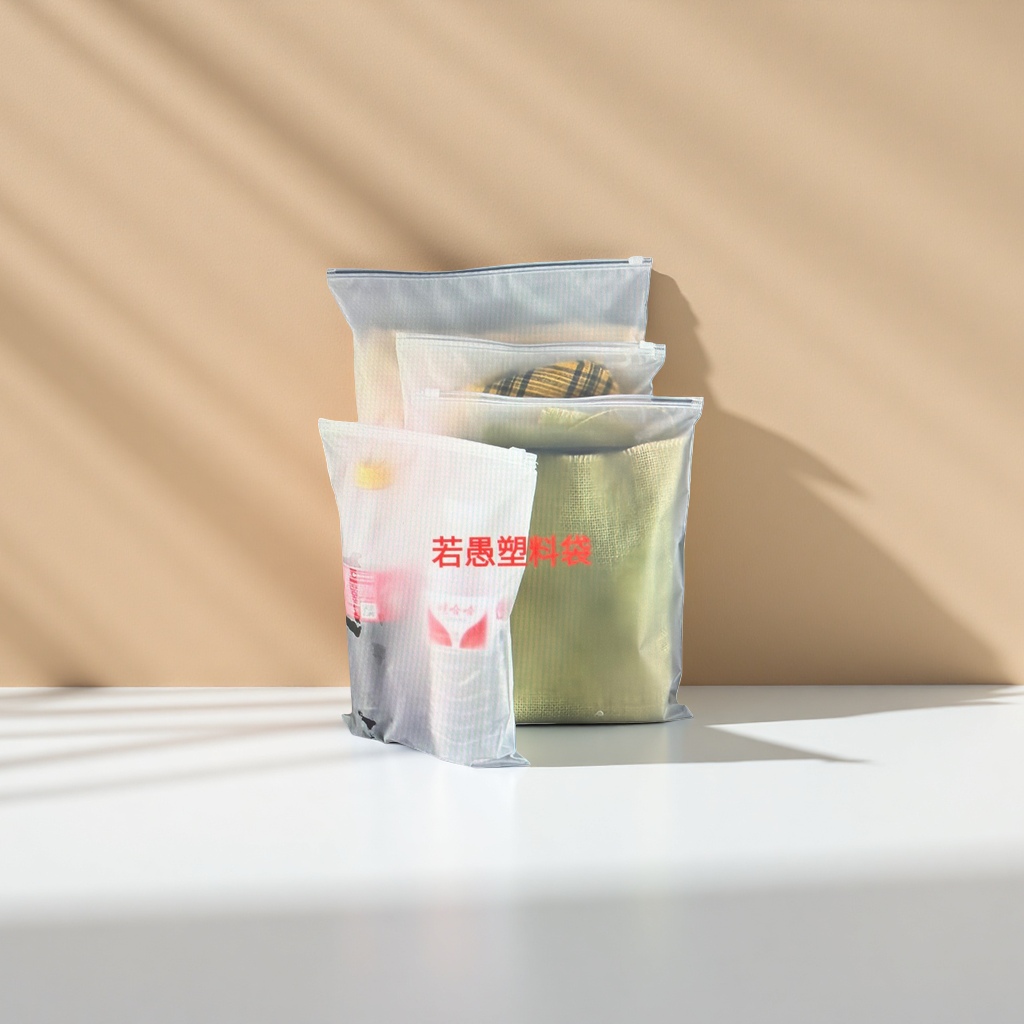 Bolsa de plástico transparente engrosada ripstop food grade seal poly bag bolsa ziplock grande details Picture
