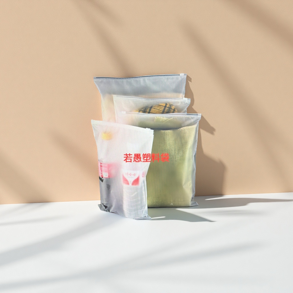 Bolsa de plástico transparente engrosada ripstop food grade seal poly bag bolsa ziplock grande