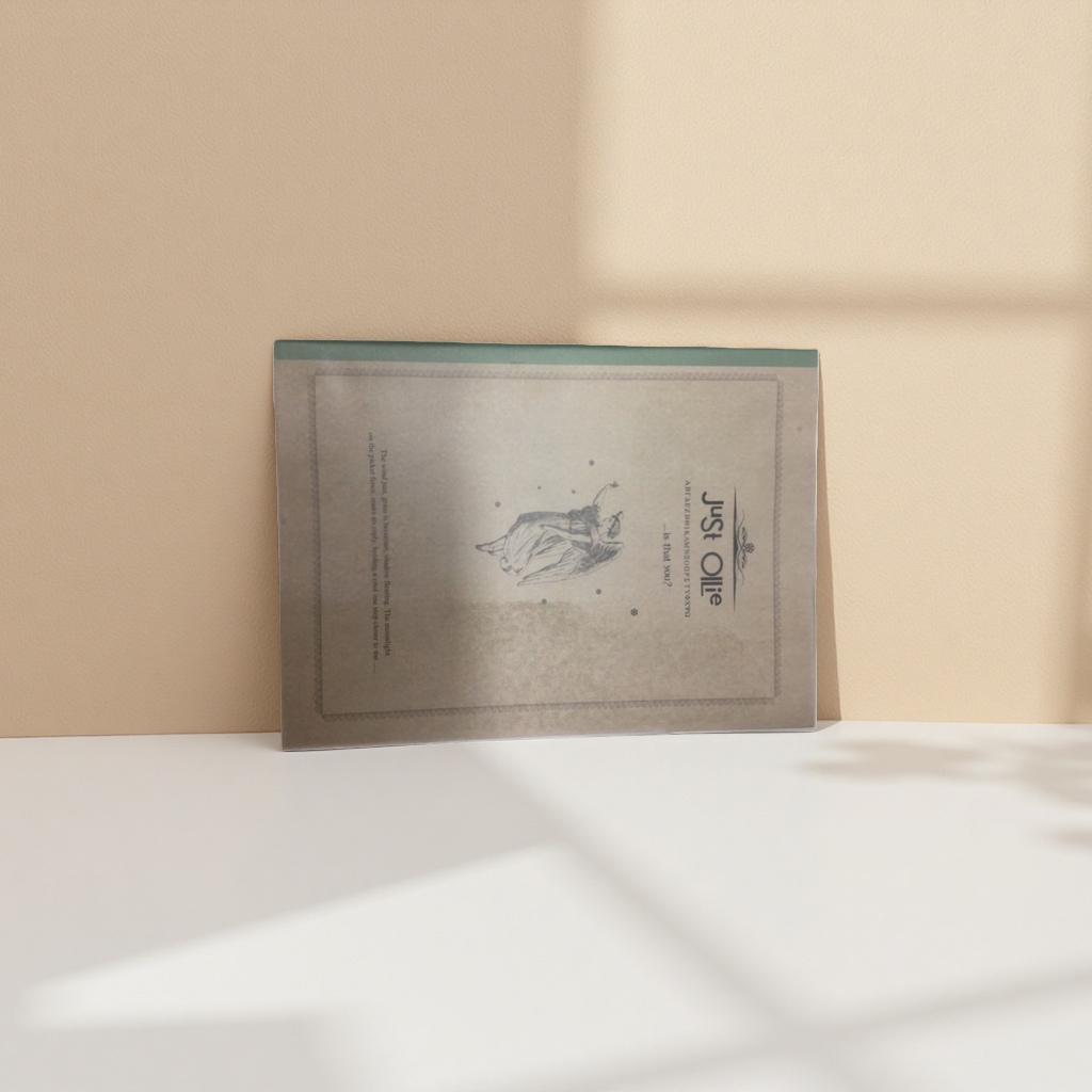 Beige minimalist style notebook cover with soft leather case, suitable for A5/A4 Specification image