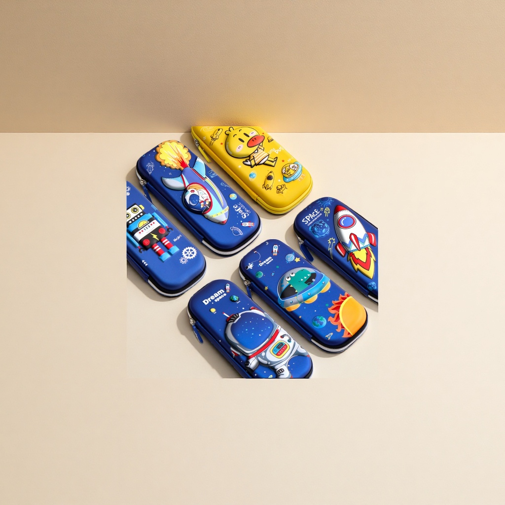 彩色3D立体笔袋产品图