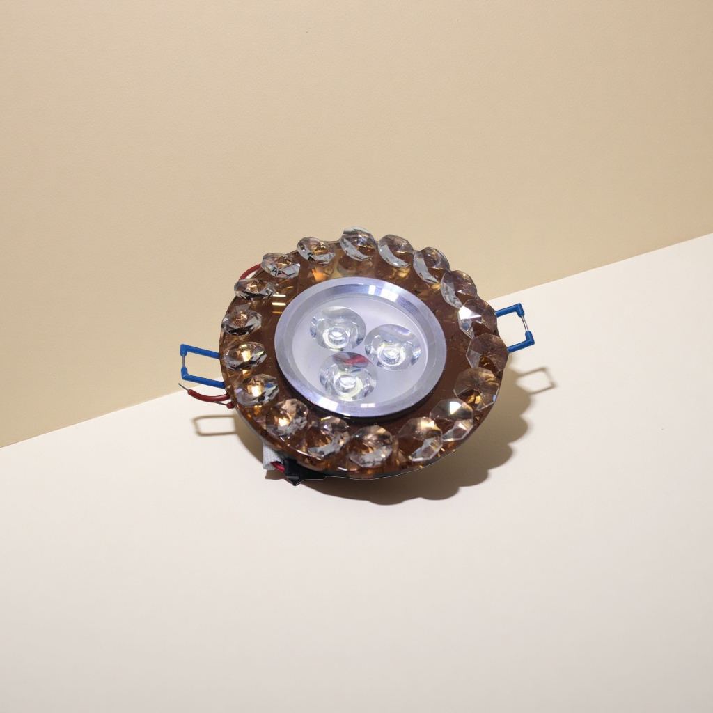 Crystal decorative LED spotlights for home atmosphere lighting fixtures are adjustable in Angle, energy-saving and eye-protecting Specification image