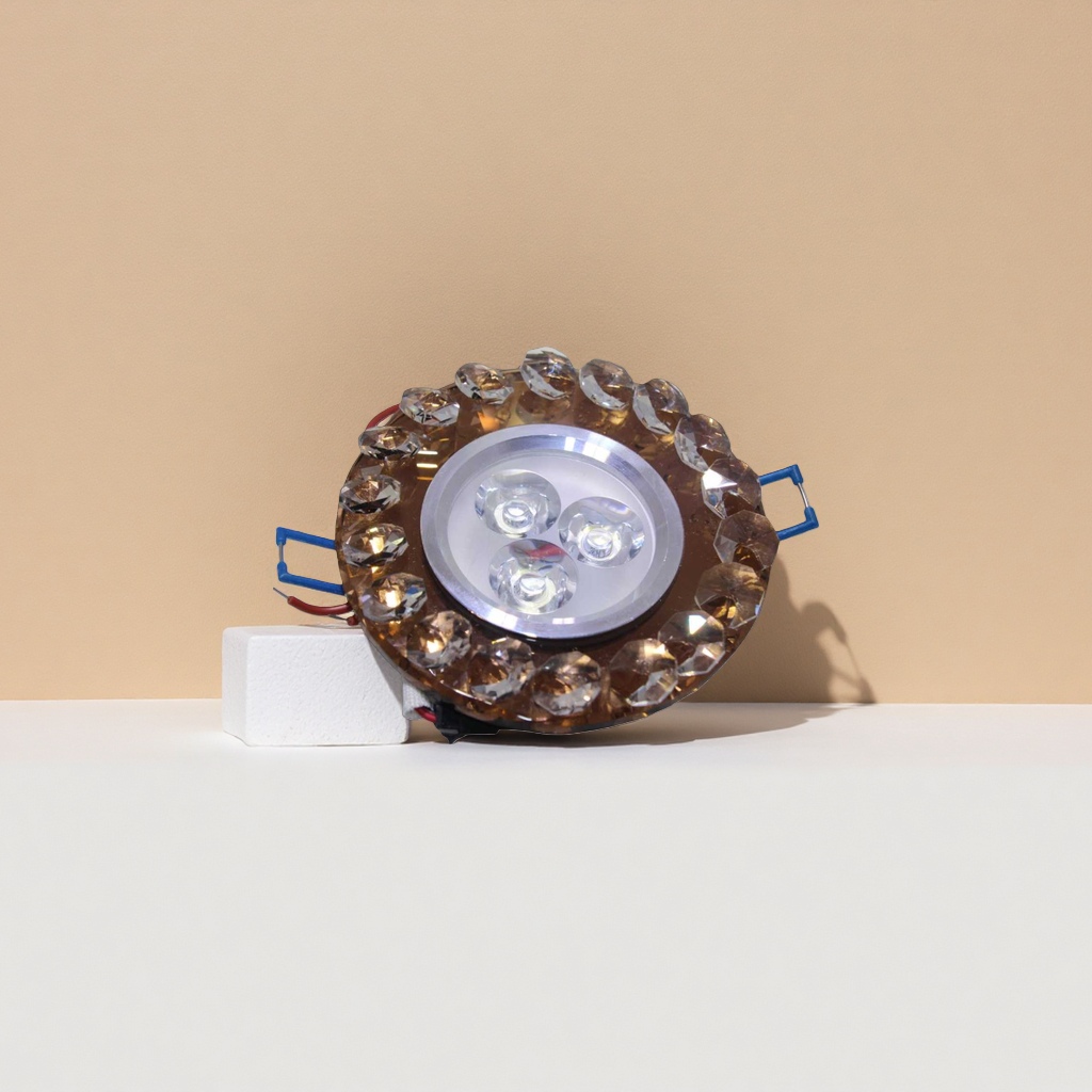 Crystal decorative LED spotlights for home atmosphere lighting fixtures are adjustable in Angle, energy-saving and eye-protecting